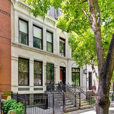 Villa Historic Luxury Townhouse In Downtown Chicago Exterior foto